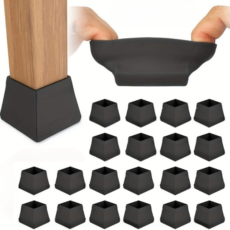 Outdoor Furniture Leg Protectors - 12 больших силиконовых накладок для защиты