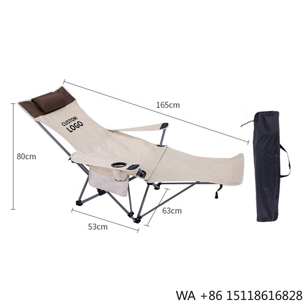 Outdoor Furniture Patio - Портативное складное кресло-шезлонг, легкое, регулируемое, для