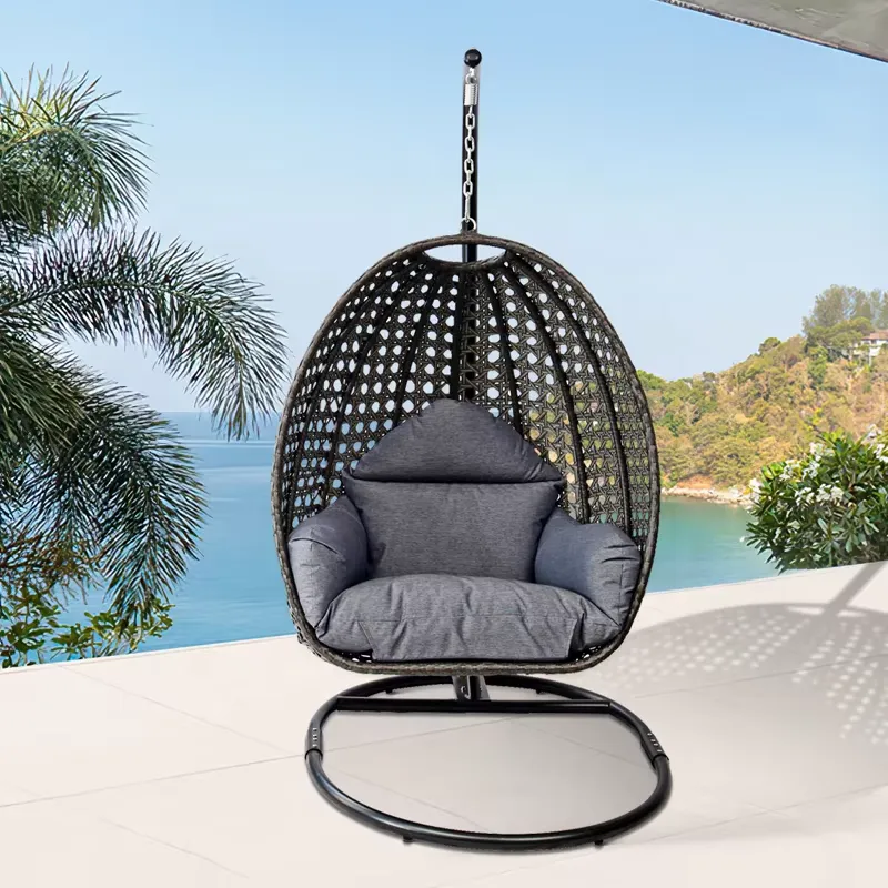 Garden Swing Chair - Подвесное кресло-качели в форме яйца из