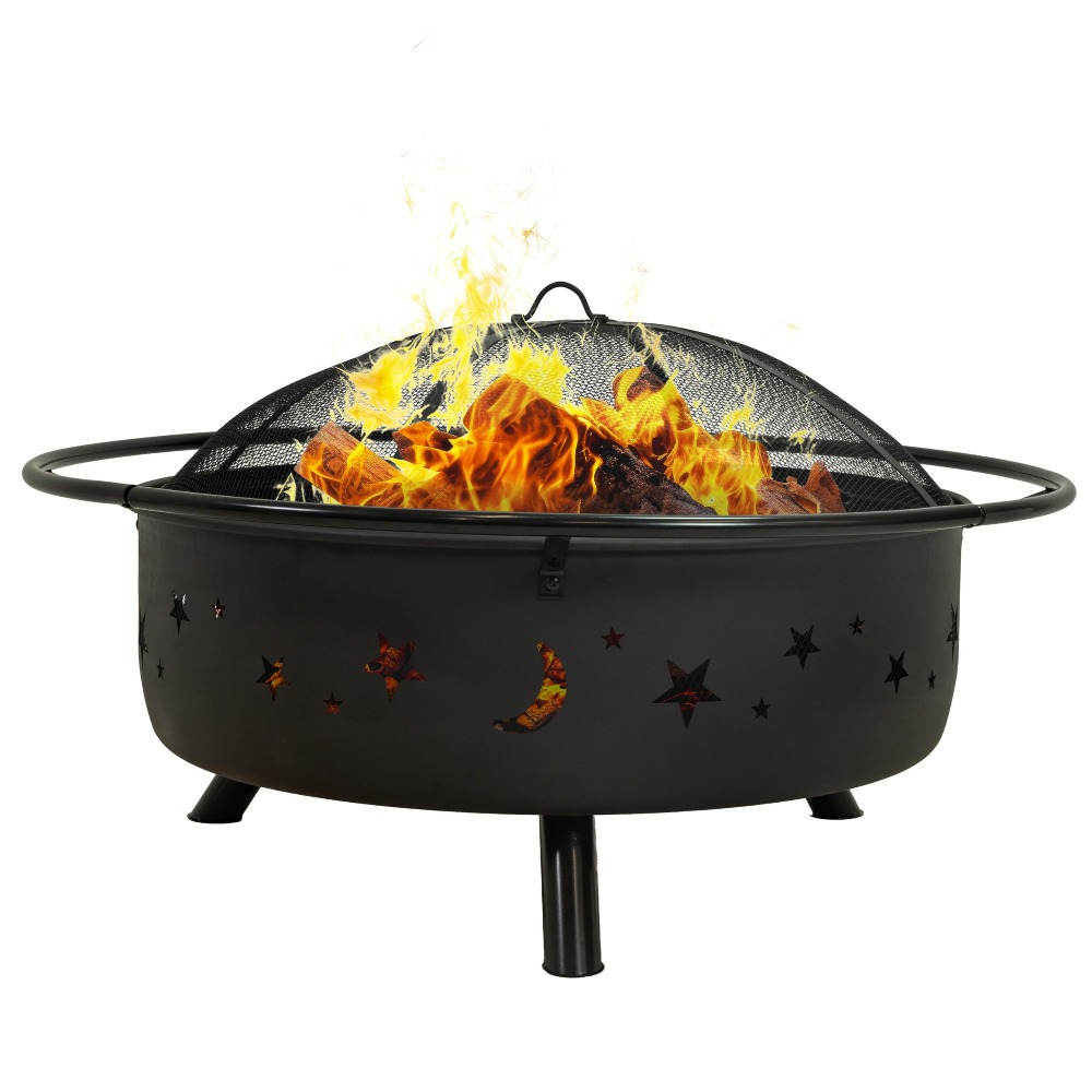 Fire Pit Bowl - Большой уличный костровой очаг Sunnydaze Cosmic,