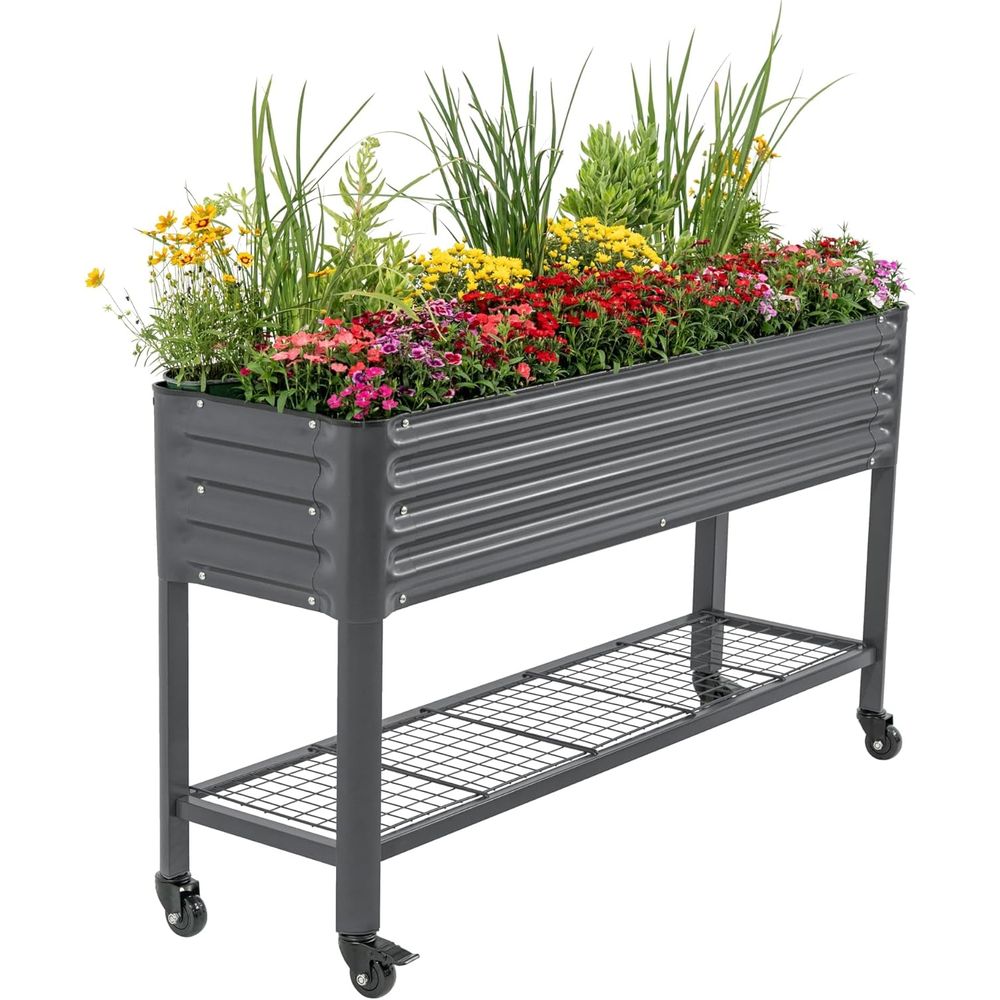 Garden Storage Box - Высокая узкая грядка для сада, 1.5'