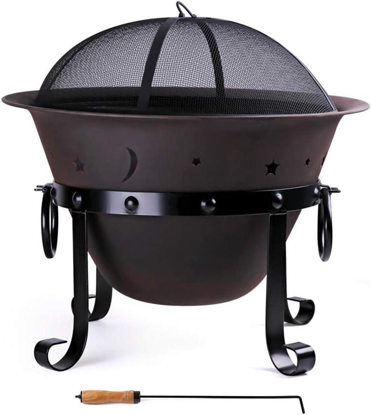 Fire Pit Bowl - Чугунные очаги для костра, 29 дюймов,