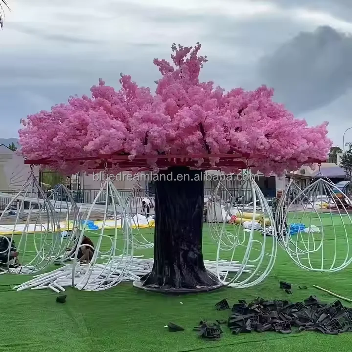Garden Swing Chair - Карусель-качели для сада с 8 сиденьями