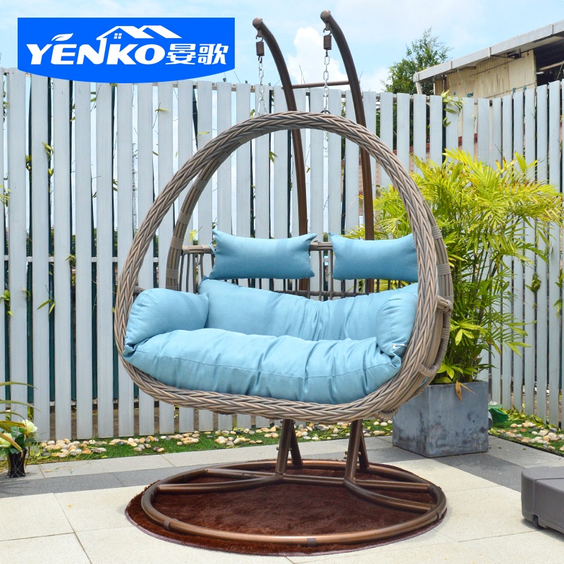 Garden Swing Chair - Двухместный гамак-кресло: подвесное кресло для улицы,