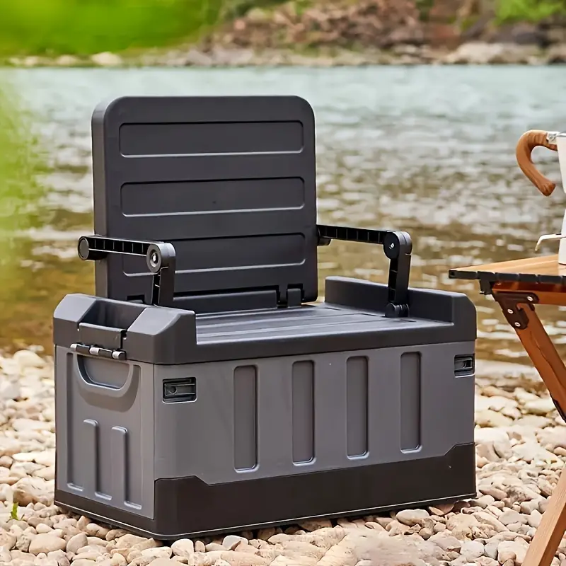 60-литровый складной ящик для  – обзор и цена Garden Storage Box