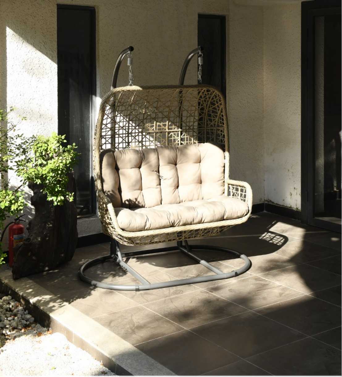 Садовые подвесные качели-диван – обзор и цена Garden Swing Chair