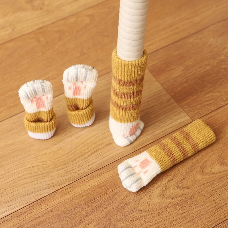 4 шт./компл., креативные носки – обзор и цена Outdoor Furniture Leg Protectors