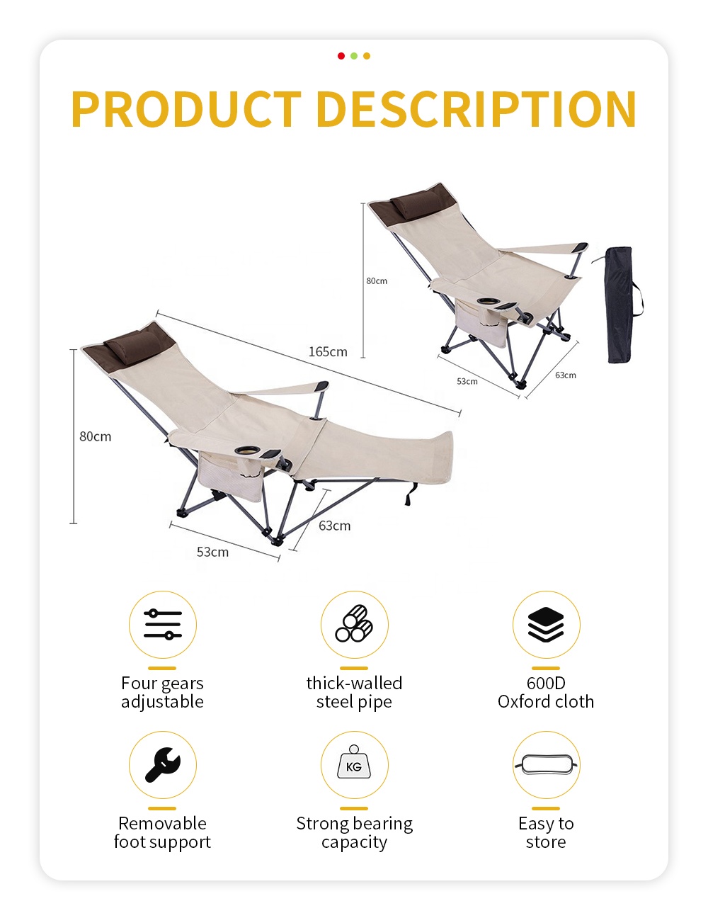 Портативное складное кресло-ше – обзор и цена Outdoor Furniture Patio
