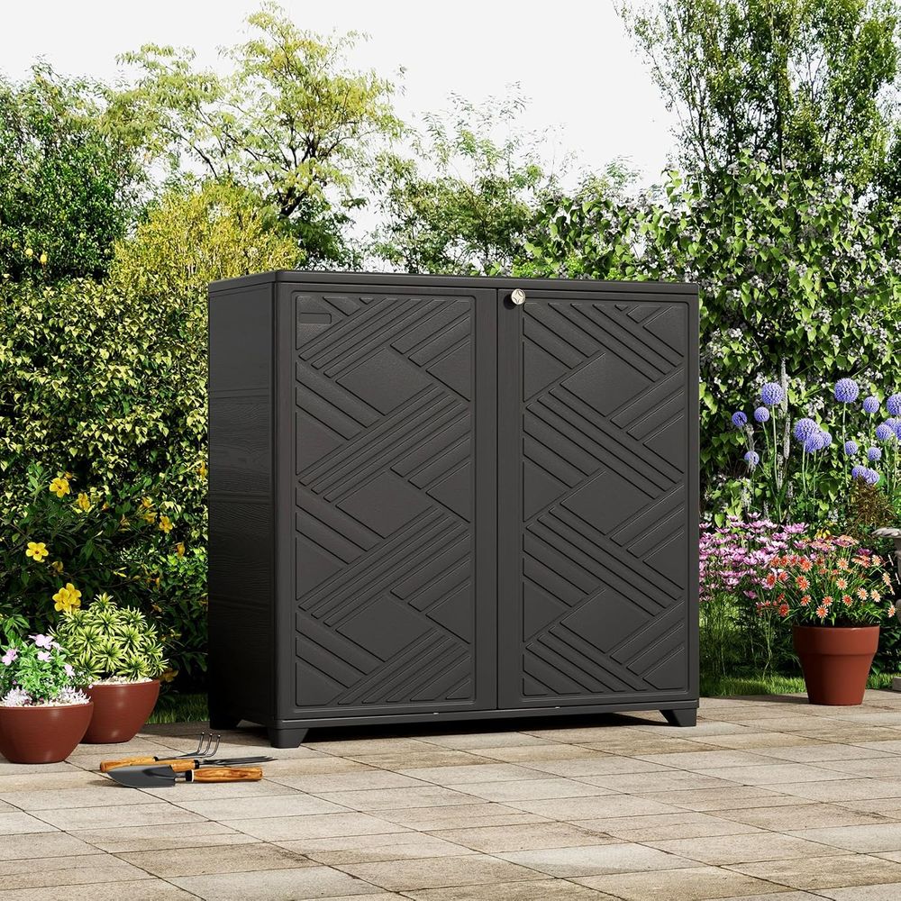 Водонепроницаемый шкаф для хра – обзор и цена Garden Storage Box