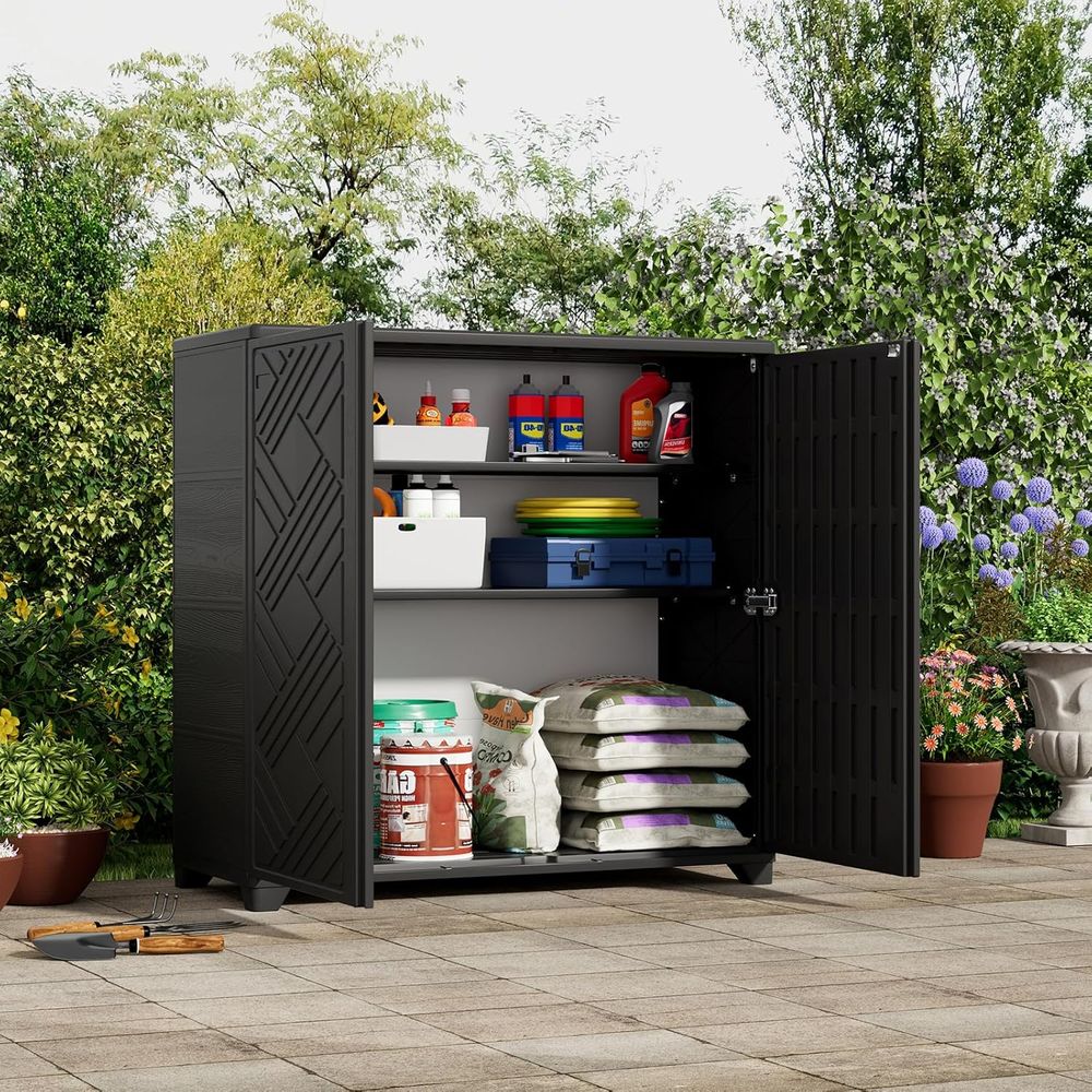Водонепроницаемый шкаф для хра – обзор и цена Garden Storage Box