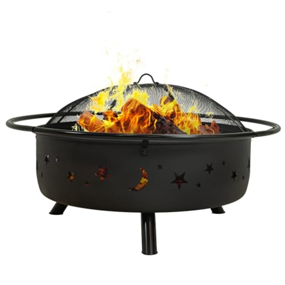 Большой уличный костровой очаг – обзор и цена Fire Pit Bowl