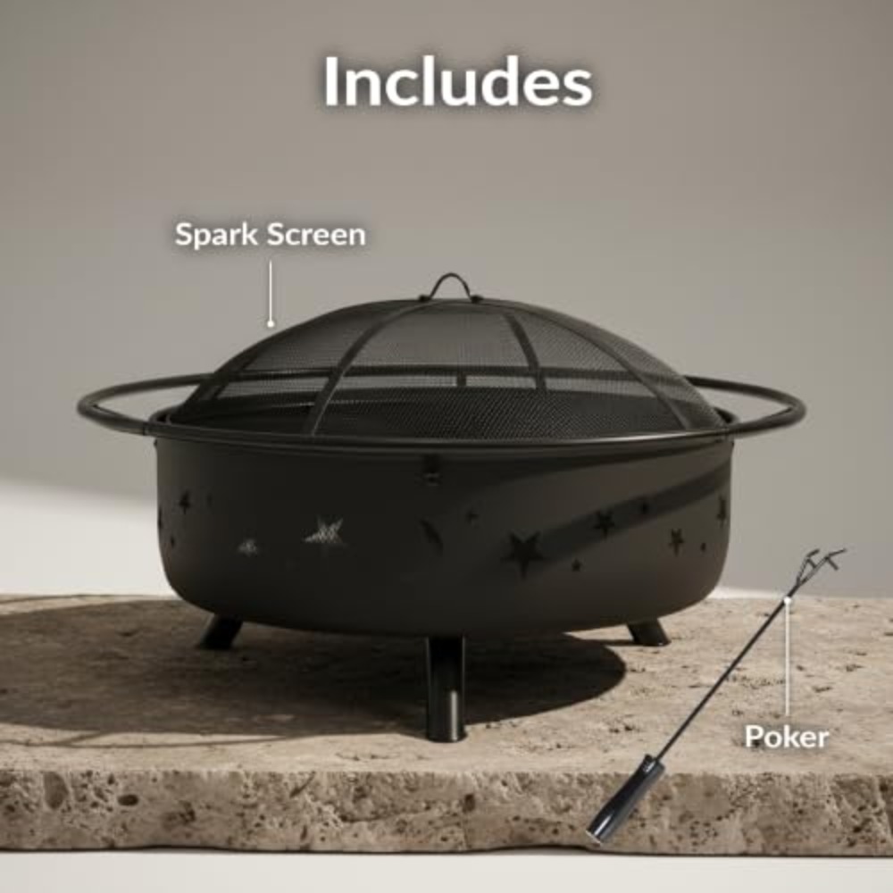 Большой уличный костровой очаг – обзор и цена Fire Pit Bowl