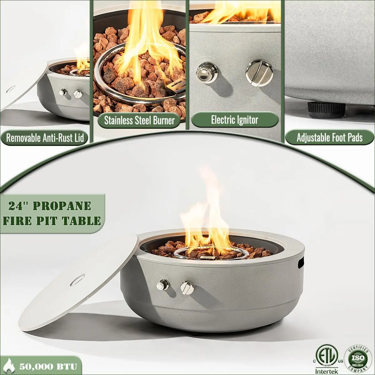 24-дюймовый пропановый костров – обзор и цена Fire Pit Bowl