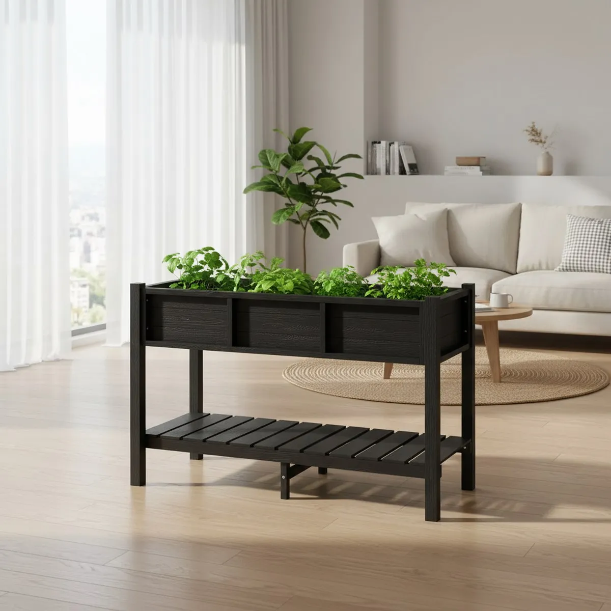 Высокий ящик-кашпо для растени – обзор и цена Garden Storage Box