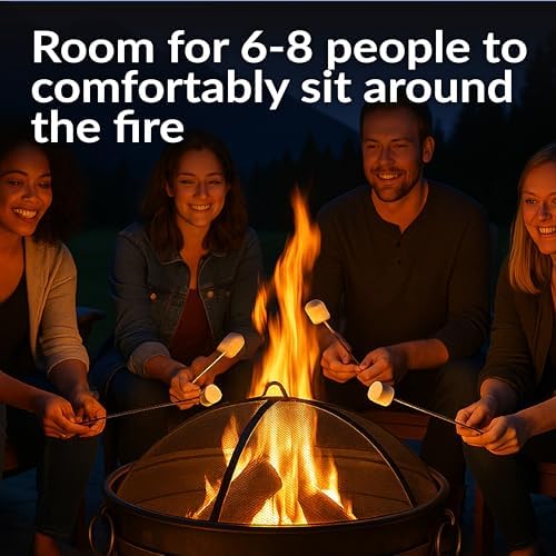 34-дюймовое стальное костровое – обзор и цена Fire Pit Bowl