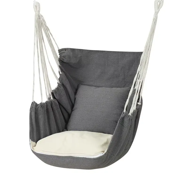 Подвесное кресло-гамак из холщ – обзор и цена Garden Swing Chair
