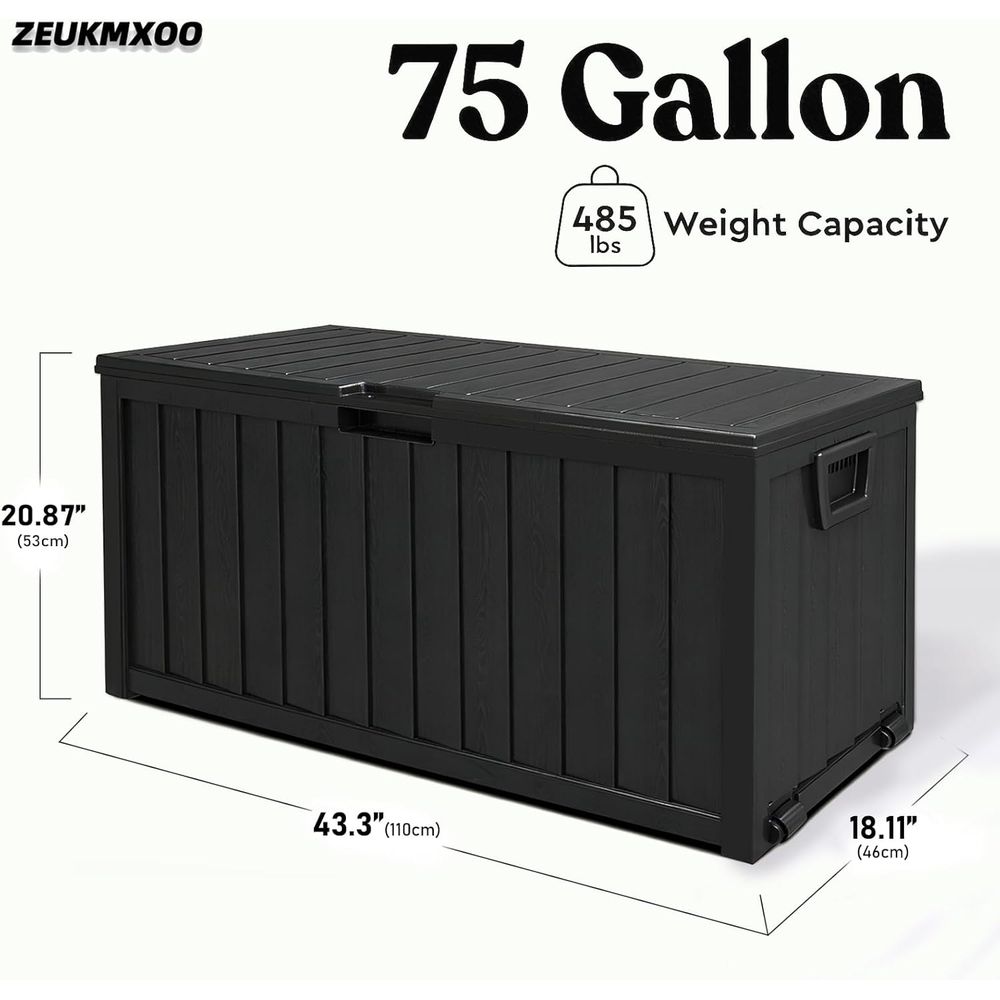 Уличный ящик для хранения на 7 – обзор и цена Garden Storage Box