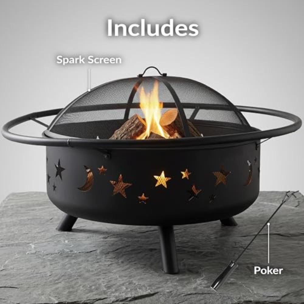 Большой уличный костровой очаг – обзор и цена Fire Pit Bowl