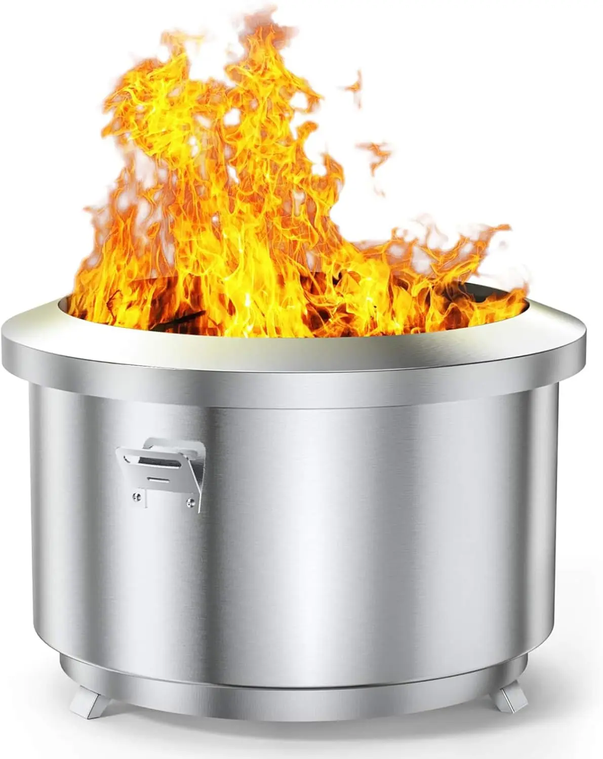 24-дюймовый уличный бездымный  – обзор и цена Fire Pit Bowl