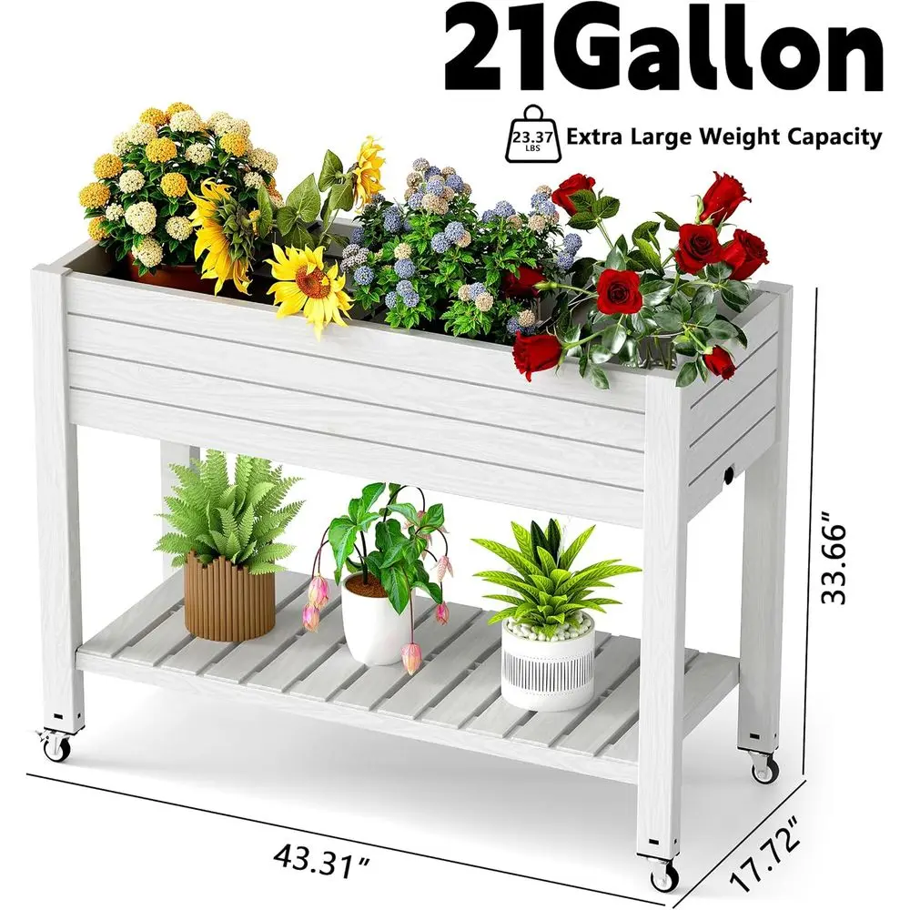 Приподнятая грядка для сада на – обзор и цена Garden Storage Box