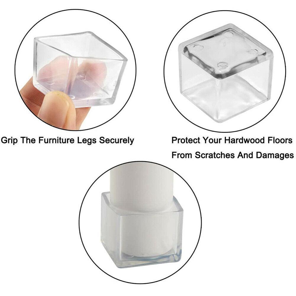 8 шт. квадратный/прямоугольная – обзор и цена Outdoor Furniture Leg Protectors